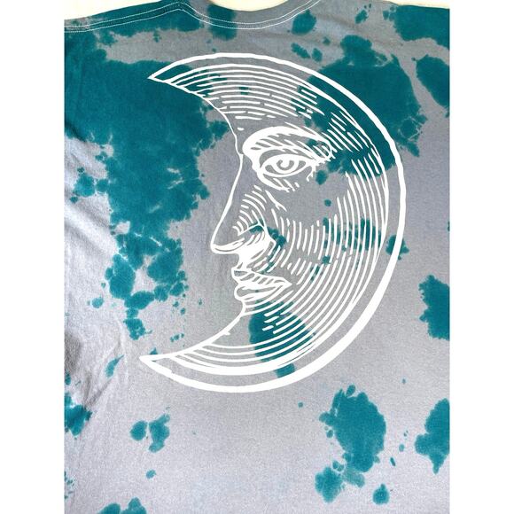 Golden Hour Sun & Moon Tie-Dye T-Shirt OS - Picture 6 of 7